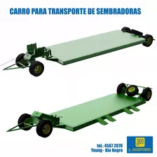 Carro Playo Transporte De Sembradoras Hidráulico J. Hartwich