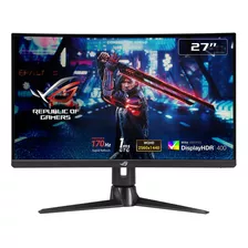 Monitor Gamer 27 Asus Rog Strix Xg27aqv 2k Qhd 170hz Color Negro