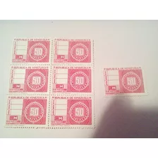 Estampilla Postal Antigua De Colección 50bs