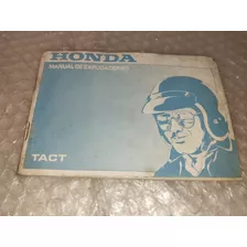 Manual Moto Honda Tact 50