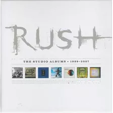 Rush The Studio Albums Cd Box Importado Lacrado 07 X Cd's