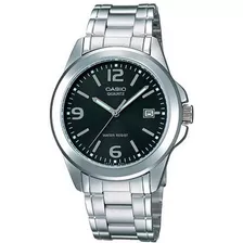 Reloj Casio Caballero Negra Mtp-1215a-1adf