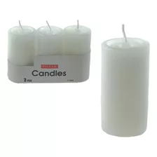 Velas 3 Piezas Pillar Candles