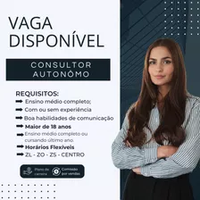 Vaga De Trabalho - Consultor De Vendas Autônomo