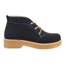 Bota Botita Chavito Baja Con Cordones 