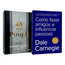 As 48 Leis Do Poder + Como Fazer Amigos E Influenciar Pessoas - 2 Livros Físicos