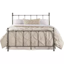 Mueble Cama Queen, Acero Negro