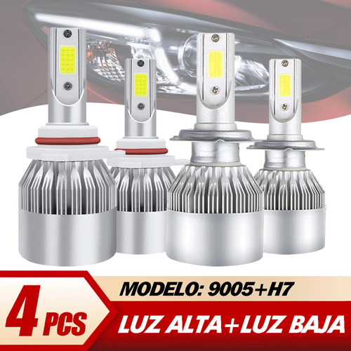 Luz Alta Y Baja Kit Faros Auto Led Para Mazda 8000lm Foto 10