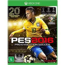Pro Evolution Soccer 2016 Pes 16 Xbox One Mídia Física
