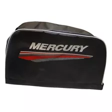 Capa Capô Mercury Motor 8hp - Preto/branco/vermelho - Cm-8hp