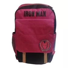 Mochila Backpack Marvel Avengers Iron Man Portalaptop Ginga