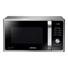 Microondas Samsung Mg28 28 Lts Silver Mg28f3k3tas Grill