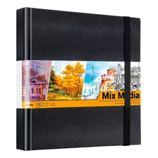 Cuaderno De Bocetos Artísticos Mix Media Pad Ohuhu Square, 2