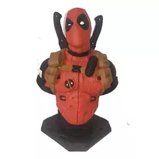 Boneco Estátua Busto Deadpool Marvel