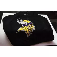 Nfl Minnesota Vikings Gorro Black Negro