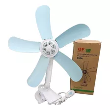 Ventilador Clip Pinza Broche 5 Aspas Energy Saving