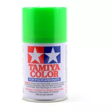 Tinta Spray Polycarbonate Tamiya Ps-28 Fluorescent Green