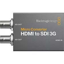 Blackmagic Hdmi A Sdi 3g Micro Converter Con Fuente De Alime