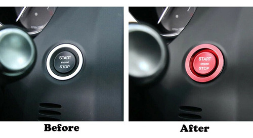 Botn Aro Switch Encendido Embellecedor Jaguar Xf Xfr 15-19 Foto 8