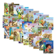 Kit C/ 10 Mini Livros Contos Clássicos - Fabula Historia Infantil Variados Sem Repetição