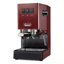 Cafeteira Maquina Espresso Manual Classic Vermelha Gaggia Evo Pro 127v