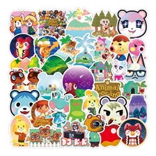 Animal Crossing 50 Calcomanias Stickers De Pvc Vs Agua