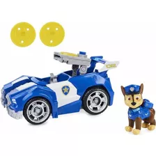 Juguete Paw Patrol Deluxe Chase. Vehículo Transformable