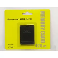 Memory Card Para Playstation 2 Hc2-10080 128 Mb Novo 