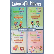 Cuaderno Mágico Educativo En Español Con Relieve Kit X 4 