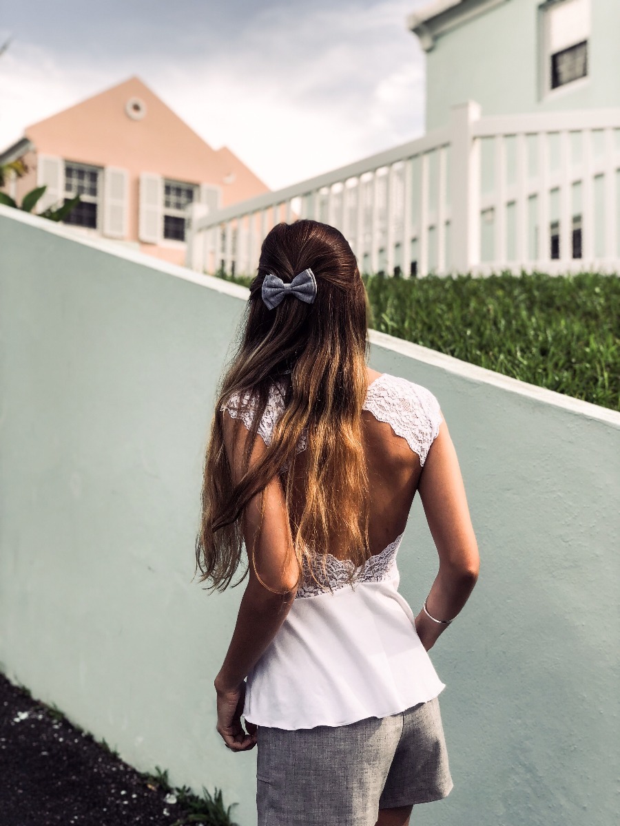 Blanca Blusa Mujer Espalda Y Modal - Avisos en y Accesorios