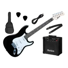 Kit Guitarra Stratocaster Winner Wgs + Amp E Acessórios