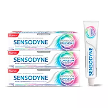 Sensodyne Protección Completa+, 8 Beneficios En 1, Pack X3 U