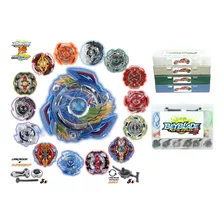 Kit 4 Beyblades Originais Rapidity Metal Completo + Brinde