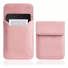 Funda Protectora Kindle Cierre Magnético Gamuza 6 Pulgadas