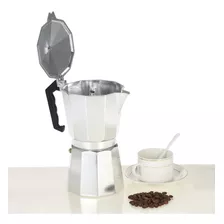 Cafetera Italiana Aluminio 9 Tazas 400 Ml Hogar Expreso