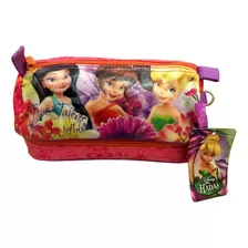 Estojo Escolar Duplo Tinker Bell Fadas Disney Chenson