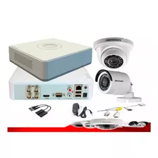 Kit Vigilancia Hikvision Turbo Hd 4 Camaras 720p 1mp + Acces