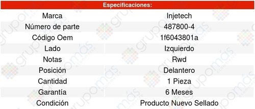 Sensor Abs B2500 4cil 2.5l 98/01 Injetech 8131550 Foto 4