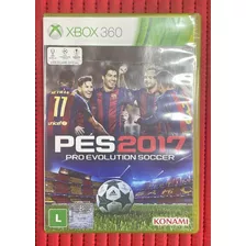 Pro Evolution Soccer 2017 Xbox 360 Midia Fisica