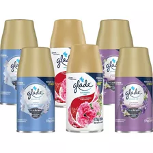 6 Glade Refil Automatic 269ml ( Lavanda/ Frutas/ Maciez)