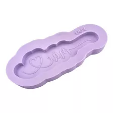 Molde De Silicone Para Resina Mãe Com Coração