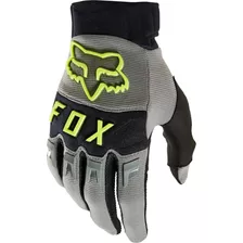 Guantes Dirtpaw Ce Glove Fox Motocross Moto Enduro Rider Pro Color Gris / Verde Talle M