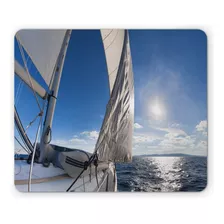 Ambesonne - Mouse Pad Para Velero, Barco De Vela 