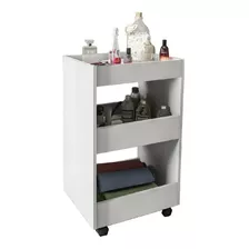 Carrito Auxiliar Organizador Cocina/baño Ruedas 330 -amarelo