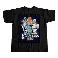Camiseta Get Drunk Camisa Let's Get Drunk Geek Anime
