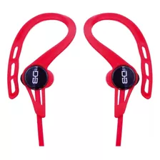 Audífonos Deportivos Bluetooth Cable Plano Color Rojo - Ps