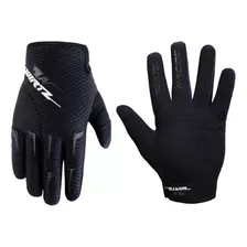 Guantes Moto Motocross Mx Enduro Atv Mtb Wirtz Elevate Color Negro Talle Xl