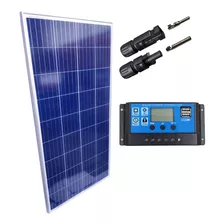 Kit Placa Solar 280w Controlador 30a Lcd - Kit Painel Solar
