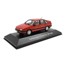Miniatura Coleção Volkswagen Nº29 Passat Gl 91 Vermelho 1:43