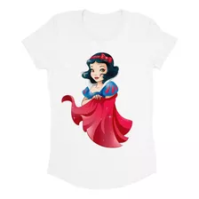 Playera Blusa Blanca Nieves Princesas